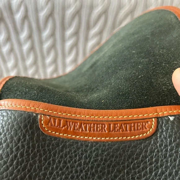 Dooney & Bourke Black and Brown Crossbody Bag with Gold Hardware - Picture 6 of 9